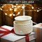 Wax Melt Burner Ceramic 3-in-1 Oil Burner Electric Wax Melter Fragrance Warmer for Home Office Bedroom Aromatherapy Gift& Décor (White Leaves)
